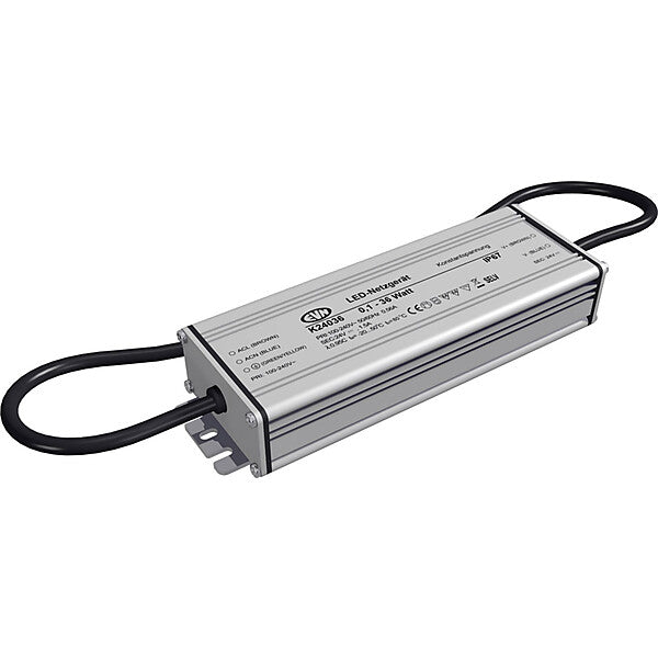 EVN-Lichttechnik LED-Netzgerät 24VDC 0-36W IP67 K 24036